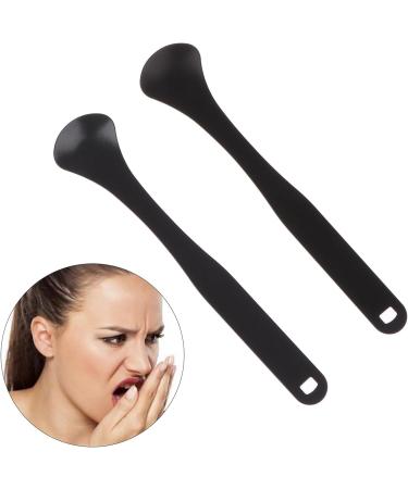 Rufuz Metal Tongue Scraper for Adults - Starry Sky Black | Fresh Breath & Healthy Oral Care - Buy Online on GoSupps.com