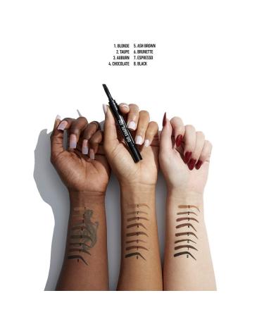 NYX Professional Makeup Dip Shape Go Longwear Brow Pomade - Black | Perfect Eyebrow Definition for International Shipping - Buy Online on GoSupps.com