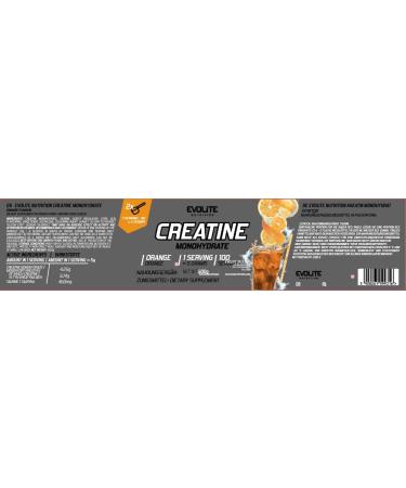 Evolite Nutrition Creatine Monohydrate 500g - Tasty Pre Workout Booster with Taurine - Best Creatine Powder for Energy & Performance - Buy Online on GoSupps.com