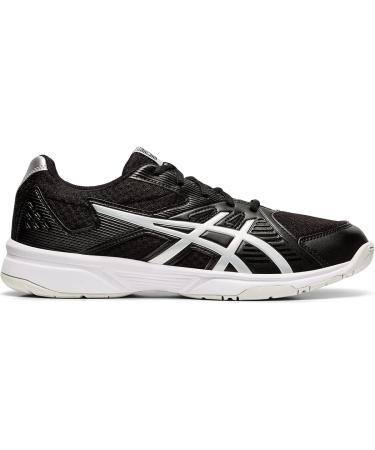 ASICS Men's Upcourt 3 Volleyball Shoes - Size 12, Black/Pure Silver - Buy Online on GoSupps.com