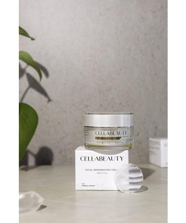 Cella Beauty Facial Regeneration Cream - Anti-Aging & Firming for All Skin Types - Cruelty-Free Plant-Based Skincare - 30ml (1.7oz - Buy Online on GoSupps.com