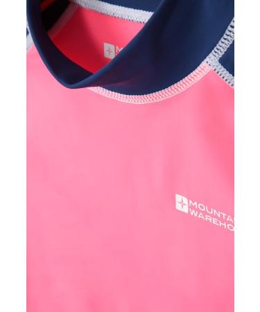 Buy Mountain Warehouse Kids Long-Sleeved Wetsuit with UV Protection - Fuchsia Rash Guard for Boys & Girls 2-3 Years - Buy Online on GoSupps.com