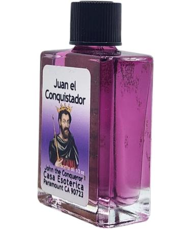 John The Conqueror Oil (Juan el Conquistador Aceite) Spiritual Anointing Oil by CASA ESOTERICA MAGICK SPACE-0.5 FL OZ (1 Pack) - Buy Online on GoSupps.com