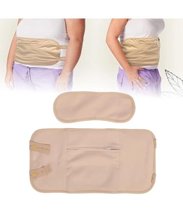 Reusable Castor Oil Packaging Wrap | Washable & Leak-Preventing | Adjustable & Skin Colors | Designed by Naturopathic Doctor - Buy Online on GoSupps.com