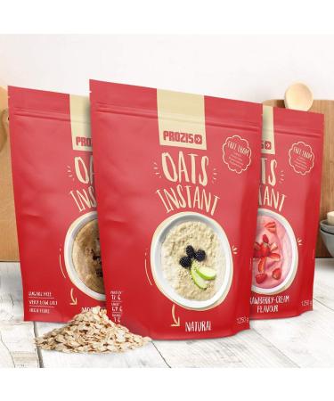Prozis Instant Oats Powder 1250 g Natural - Buy Online on GoSupps.com