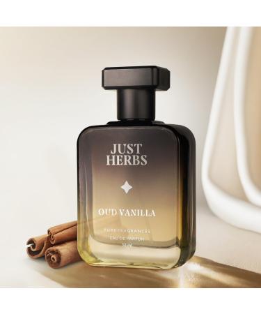 Jus't Herbs Intense Oud Vanilla EDP Perfume for Men Long Lasting Fragrance - 50 ml. - Buy Online on GoSupps.com