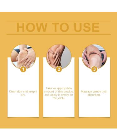 OSFRIAGE Bee Venom Turmeric Joint Cream Professional Bee Venom Joint Gel Bee Venom Joint and Bone Cream for Back Knee Hands Neck Feet -60ML (2PCS) - Buy Online on GoSupps.com