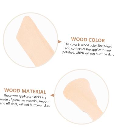 Beavorty 150pcs Wax Stick Applicator for Hair Removal | Premium Wood Spatula Bagged Wax Sticks - Buy Online on GoSupps.com