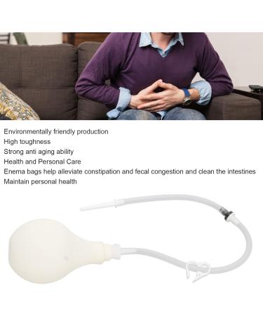 Xcello Silicone Enema Bulb Set - Lightweight Anti-Backflow Soft Ideal for Constipation & Personal Health - International Shipping Available - Buy Online on GoSupps.com