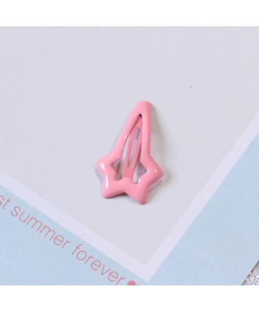 Daycount 10pcs Colorful Stars Duckbill Hair Clips for Ladies, Teens, Girls - Hair Salon Hairpins (Random Color) - Buy Online on GoSupps.com