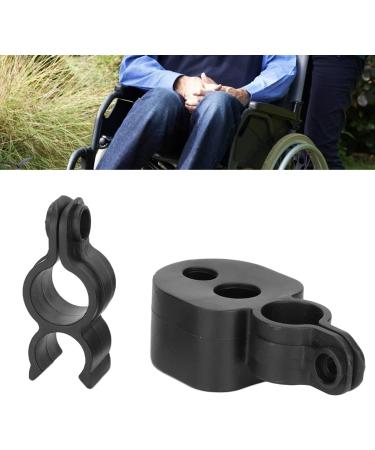 Durable 2 PCS Walking Stick Rack for Wheelchair | Electric Scooters Accessory - Crutch Holder for Elderly & Disabled Users - Buy Online on GoSupps.com