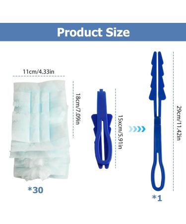 30Pcs Duster Refills with 1 Short Handle Disposable Cobweb Duster Heads Static Dust Removal Dusting Tools Hand Dusters for Blinds Cleaning Supplies - Buy Online on GoSupps.com
