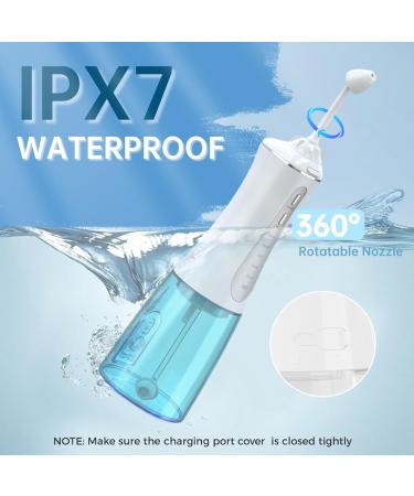 GOLDANT Nasal Irrigation System for Nasal Rinse, 350ML Rechargeable Cordless Neti Pot with 5 Modes & 3 Tips, IPX7 Waterproof Sinus Rinse Kit for Adults, for Sinus Relief and Nasal Care(White) - Buy Online on GoSupps.com