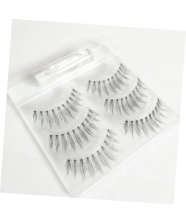 minkissy 3 Pair Fake Eyelash Long Eyelashes Desne Eyelashes Fake Lashes Natural Eyelashes Makeup Eyelashes False Eyelash Make up - Buy Online on GoSupps.com