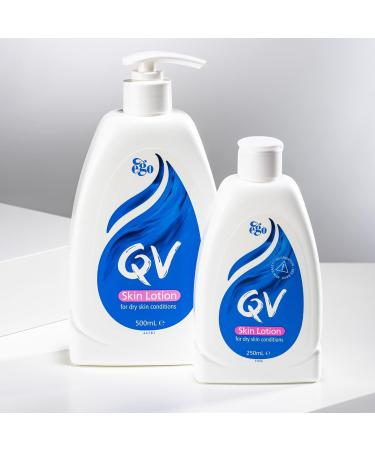 QV Gentle Wash 500g Soap-Free Moisturising Low Irritant PH Balanced Body Wash for Eczema and Dry Skin Conditions & Qv Lotion 500Ml 500 ml (Pack of 1) Pump Bottle + Skin Lotion 500ml - Buy Online on GoSupps.com