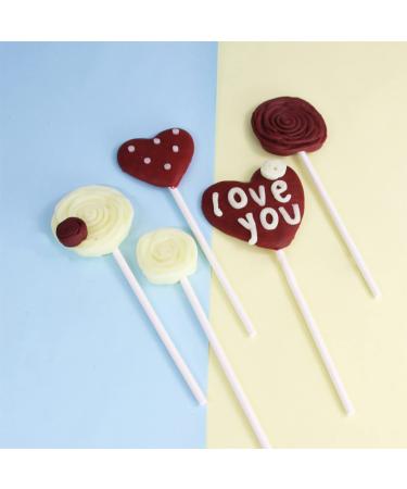 Personalised Cake Toppers Cake Decorations Cake Toppers Bouquet Ribbon Valentine's Day Romance Cake Decorations Party Dessert Decor Supplies for Couple (Color : As Pic) (Color : Coffee) (Color : As P