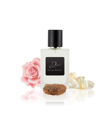 David Walker Rose Musk Fragrances | Original Fragrance | London Black Edition | Long lasting perfumes for men | Rose Wooden White Musk | 50ml / 1.7Oz (Pack of 1) - Buy Online on GoSupps.com