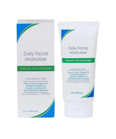 wiroouia Moisturizing Face Cream Soothing Lotion 89ml | Moisturizing Care For Makeup Application Outdoor Activities Home Travel Morning Evening After Shower