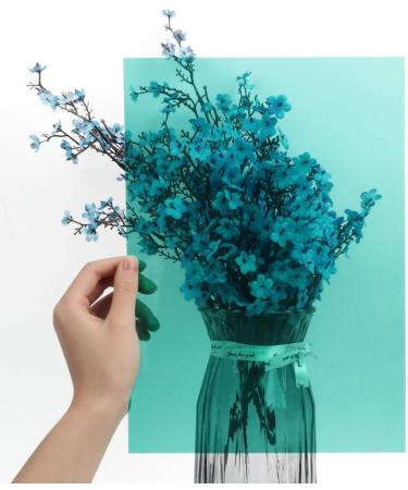 BUYGOO 24Pcs Transparent Color Correction Lighting Gel Filter - Colored Gel Light Filter Plastic Sheet  8.5 x 11 Inch  8 Assorted Colors - Buy Online on GoSupps.com