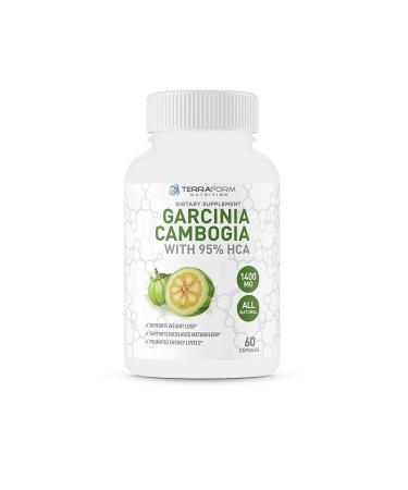 100% Pure Garcinia Cambogia Extract  95% Natural HCA 1400mg per Serving  Fast Weight Loss Support All-Natural Appetite Suppressant  for Men & Women - 30 Servings