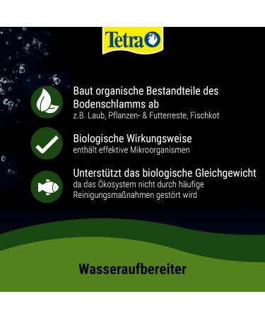 Tetra Pond Sludge Remover - Biological Sludge Solution for Garden Ponds | 500 ml Bottle - Buy Online on GoSupps.com