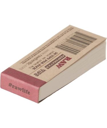 Raw Rolling Papers Perforated Wide Cotton Filter Tips 10 Pack  500 Tips  50 Count (Pack of 10) - Buy Online on GoSupps.com