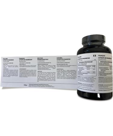 Magnesium Citrate Capsules 1500mg with Vitamin B6 | 120 Vegan Capsules | 450mg Elemental Mg | Capsule not Tablets | Made in UK by Prowise - Buy Online on GoSupps.com