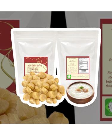 Mini Small Sun Dried Scallops Conpoy Seafood 3.2 oz. - Perfect for Soup & Asian Recipes - Buy Online on GoSupps.com