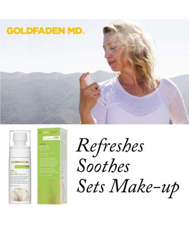 GOLDFADEN MD Mist RX | Hydrating Daily Face Mist with Aloe Vera Plant Stem Cells & Antioxidants | Nourishing Makeup Setting Spray | 2.0 fl oz / 80 mL - Buy Online on GoSupps.com