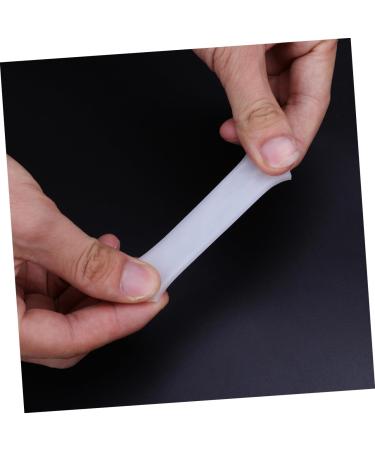 Gatuida 10 Pairs Toe Sleeves for Toe Caps Toe Cap Protector Thumb Protector Gelt Ear Sticker Ceramic Toothbrush Holder Nail Tools for Nail Art Bunion Eversion Corn Stickers White - Buy Online on GoSupps.com