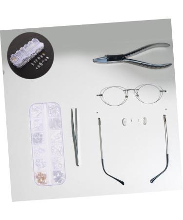 Healeeved Glasses Repair Set - Accessories Screws Rubber Nose Pads & Tips for Glasses - Easy Fix for All Glasses Types - Buy Online on GoSupps.com