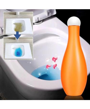 Bowling Blue Bubble Toilet Bowl Cleaner Automatic Long-Lasting Toilet Bowl Cleaner Tablets In Bottle Multi Functional Cleaning Agentclean Fresh And Residue Free (2pcs) - Buy Online on GoSupps.com