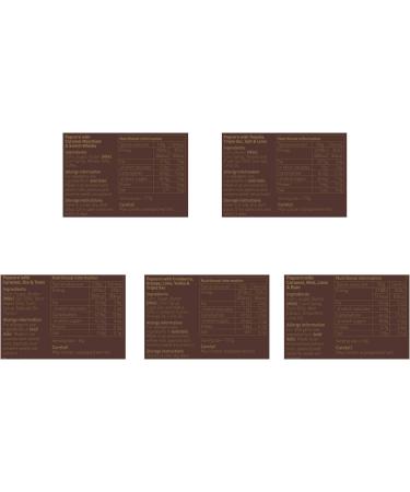 Joe & Seph's Cocktail Popcorn Tasting Selection - 5 x Bags | Handmade in the UK | Gluten Free | Air-popped | All-natural ingredients - 155g SnackSelect02 Cocktail 5 Count (Pack of 1) - Buy Online on GoSupps.com