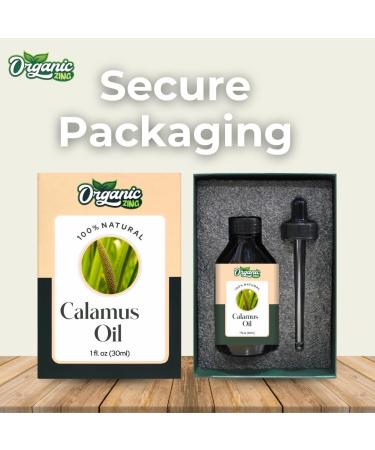 Calamus Oil (Acorus Calamus) - Pure Essential Oil for Skincare Hair Care & Aromatherapy - 30ml - Buy Online on GoSupps.com