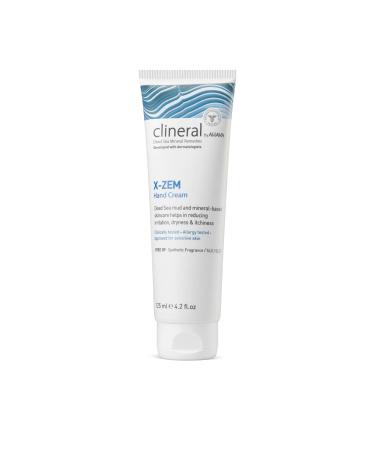 AHAVA Clineral X-Zem Hand Cream - Relieves discomfort from dermatitis fights redness dryness & itchiness softens dry & rough patches with Hippophae Oil Shea Butter & Osmoter 4.2 Fl.Oz