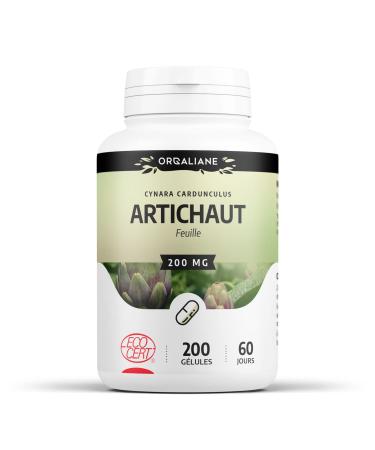 Artichoke 200 mg - 200 capsules - Ecocert certified