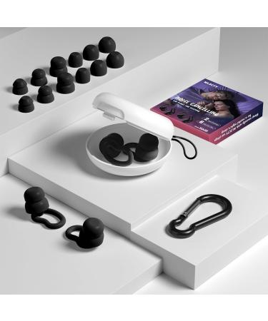 WLSCTY Noise Cancelling Ear Plugs for Sleeping - 2 Pairs Reusable Soft Silicone Earplugs for Soundproof 30db Noise Reduction - Buy Online on GoSupps.com