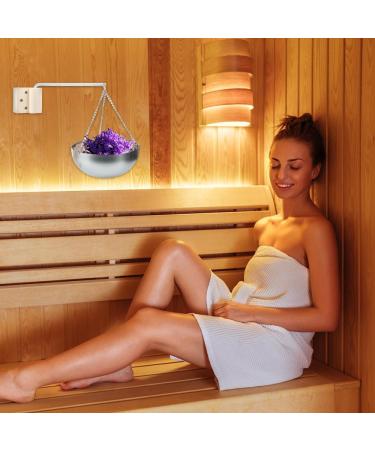 Xeerun Aroma Bowl Sauna | Stainless Steel Sauna Accessories | Essential Oils & Spa Aromatherapy Evaporator - Buy Online on GoSupps.com