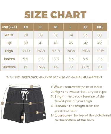 Maamgic Men's Athletic Gym Shorts 5.5 Elastic Waist Casual Pajama Pocket Jogger Men Workout Short Pants - Large Light Grey - Buy Online on GoSupps.com