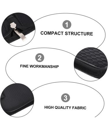 Minkissy Scissors Storage Bag - Fabric Tool Organizer for Hairdressers Onion Cutter & Grain Scissors - Durable Leather Handbag & Pocket Container - Buy Online on GoSupps.com