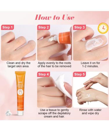 LOPHE Hair Removal Cream Depilatory Cream Soft Soothing Depilatory Cream for Face No Skin Irritation Hair Remover Unisex 20g 20g Depilatory Cream - Buy Online on GoSupps.com