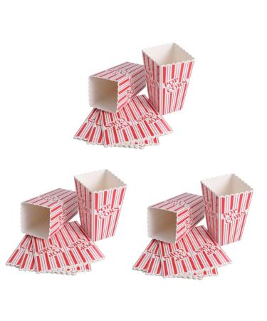 Alipis 18 Pcs Box Corn Disposable Carton Red