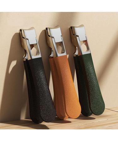 AUklOPVZZ Conveniently Trim Nails with Splashproof Toenail Clippers Stainless Steel Nail Clippers Splashproof Nail Clippers Black - Buy Online on GoSupps.com