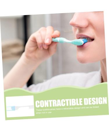 10th Portable Foldable Toothbrush Set - Travel & Camping Friendly Soft Bristles Disposable & Compact Design for Easy International Shipping - Buy Online on GoSupps.com