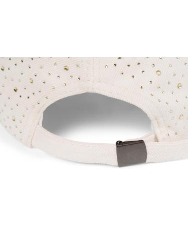 Shop Stylenbreaker Women s Baseball Cap with Rhinestone - Adjustable 6 Panel Monochrome Basecap in Beige | International Shipping - Buy Online on GoSupps.com