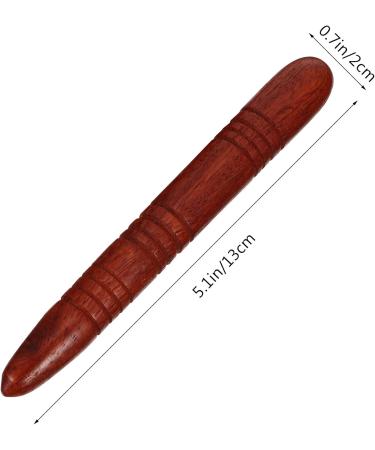 Exceart 2-Piece Trigger Point Massage Gear | Wood Massage Stick & Roller for Muscle Relief | Foot Shoulder Back & Leg Pain Relief - Buy Online on GoSupps.com