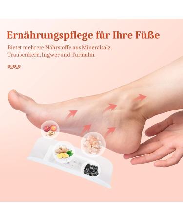 Sataturfun Detox Foot Plaster - 2 in 1 Detox Patches with Pink Salt & Bamboo Vinegar - 100 pcs for Body Detox Sleep Improvement & Stress Relief - Buy Online on GoSupps.com