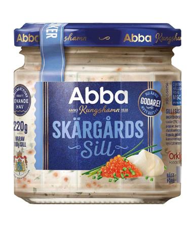 Abba Skargardssill | Traditional Creamy Swedish Herring In Roe | 220g