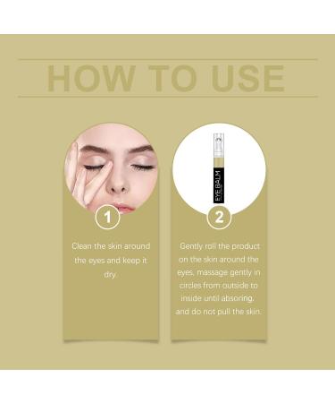  homomdy Set of 6 retinol moisturizing eye creams to combat dark circles and puffiness smooth fine lines and crow's feet brighten the eye contour and reduce under-eye bags. - Buy Online on GoSupps.com