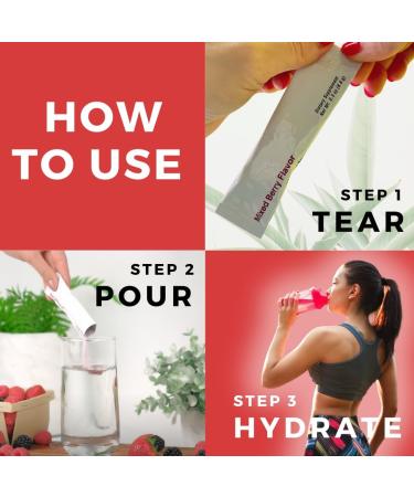 Buy Hay's Naturals Turn Up ATP - Sugar-Free Energy Drink Mix | 30 Packets | Pure ATP B-Vitamins Electrolytes | Boost Metabolism & Muscle Recovery | Mixed Berry Flavor - Buy Online on GoSupps.com